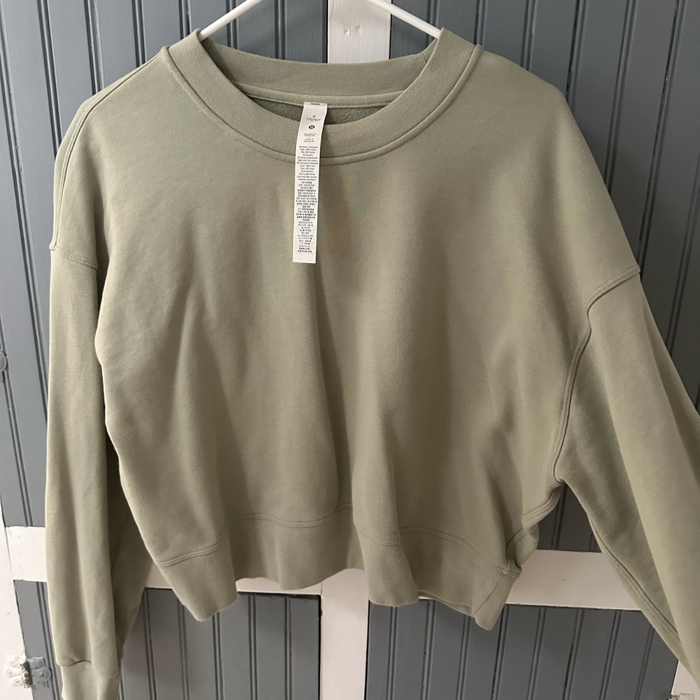 Lululemon Oversized Crop Crew